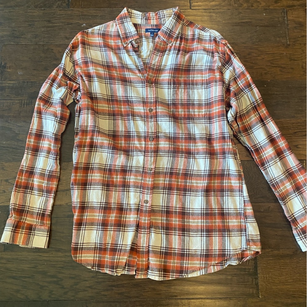 Men’s button down flannel